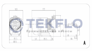 Насос электромагнитный дозирующий DF-FDM09-03-2000